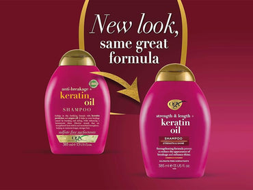 OGX Keratin Oil Shampoo 385ml in Sri Lanka
