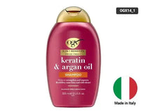 OGX Frizz Free + Keratin and Argan Oil Shampoo 385ml