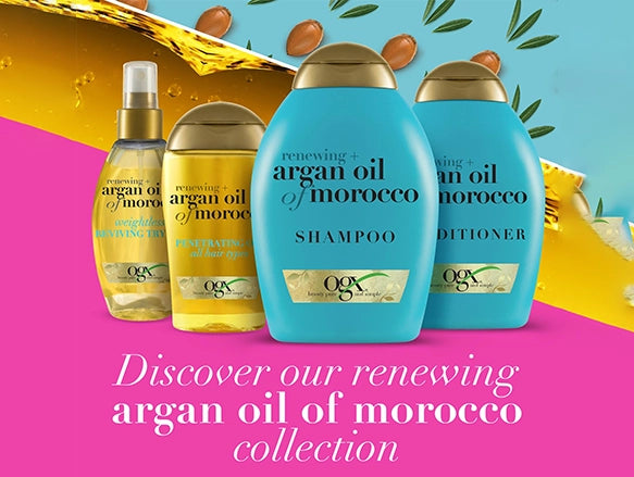 OGX Argan Oil Of Morocco Shampoo 385ml - USA - 022796936110 in Sri Lanka