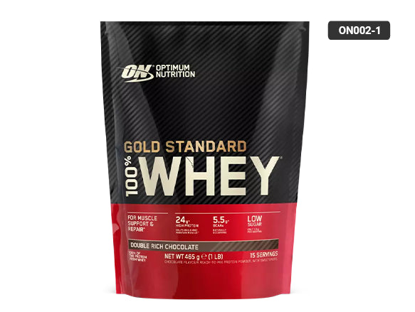 Optimum Nutrition Gold Standard 100% Whey Protein Powder Double Rich Chocolate 465g in Sri Lanka