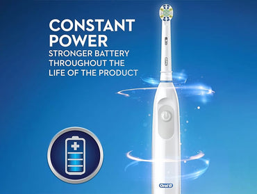 Oral-B Pro 100 Floss Action Battery Powered White Toothbrush - CANADA in Sri Lanka