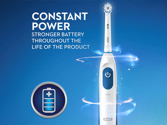 Oral-B Pro 100 Gum Care Battery Powered White Toothbrush - CANADA in Sri lanka