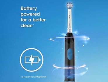 Oral-B Revolution Battery Powered Black Toothbrush - CANADA in Sri Lanka