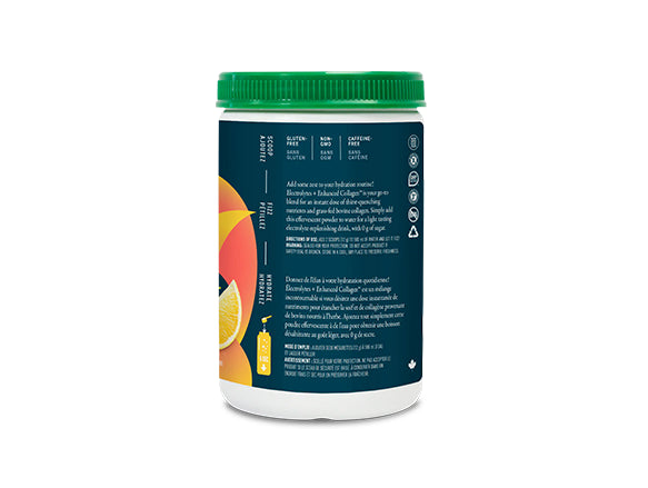 Organika Electrolytes + Enhanced Collagen Zesty Lemon Berry Flavor 360g - CANADA in Sri Lanka
