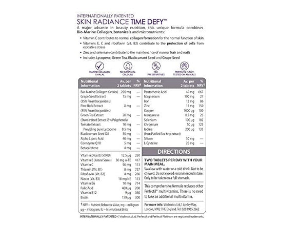 Perfectil Platinum Radiance 60 Tablets - UK in Sri Lanka