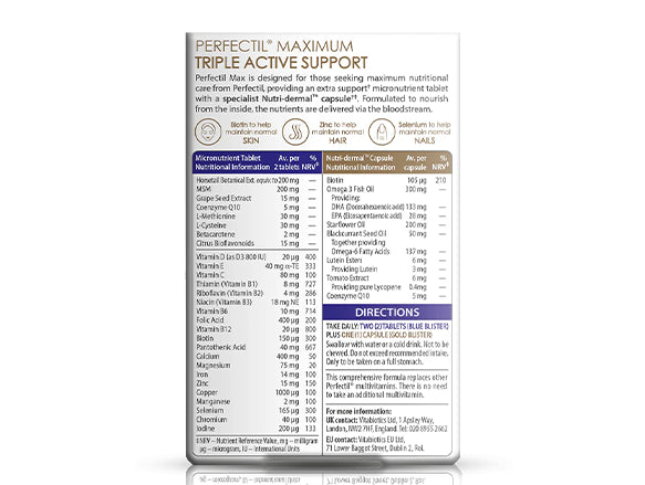 Perfectil Max Skin Hair and Nails 56/28 Pack - UK in Sri Lanka