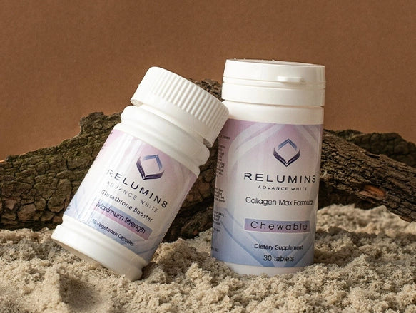 Relumins Advance White Glutathione Booster - Max Strength 30 Veg Capsules