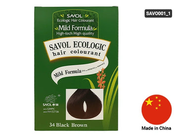 Savol Ecologic Hair Colourant Black & Brown