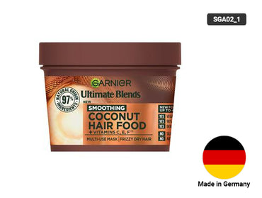 Garnier Ultimate Blends Soothing Coconut Hair Food Multi Use Mask 400ml - GERMANY - 3600542231589 in Sri Lanka