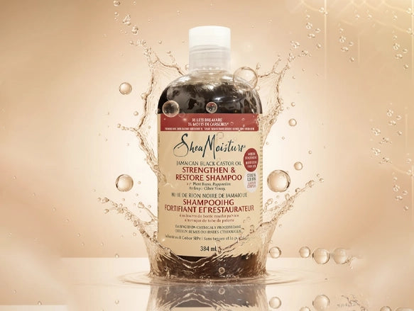 Shea Moisture Jamaican Black Castor Oil Strengthen and Restore Shampoo 384ml in Sri Lanka