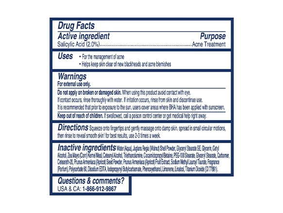 St. Ives BHA Face Exfoliant Apricot Facial Exfoliator for Acne Prone Skin - 170g - USA - 077043104507