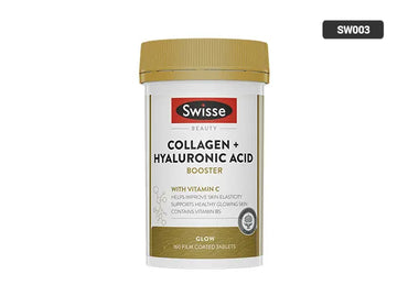 Swisse Beauty Collagen + Hyaluronic Acid Booster 160 Tablets