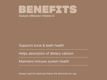 Swisse Ultiboost Vitamin D 250 Capsules