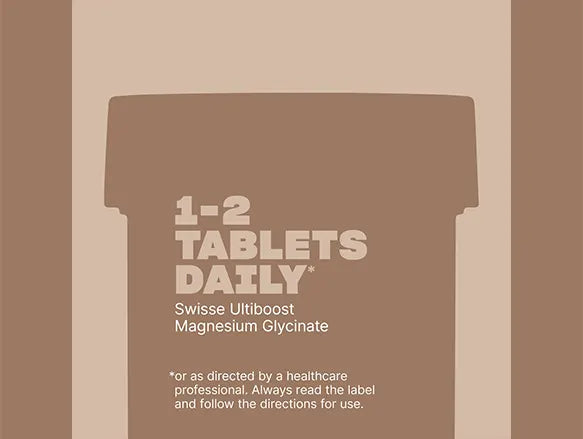 Swisse UltiBoost Magnesium Glycinate 60 Tablets