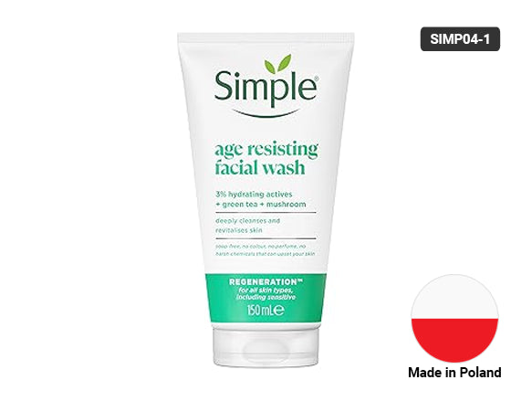 Simple Age Resisting Facial Wash 150ml in Sri Lanka