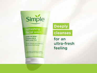 Simple Refreshing Facial Wash 150ml - POLAND in Sri Lanka