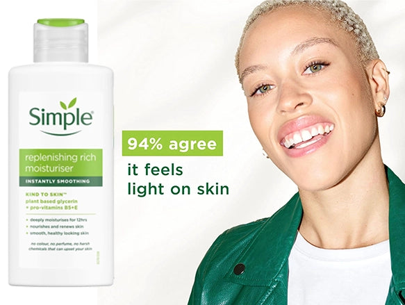 Simple Replenishing Rich Moisturiser 125ml - HUNGARY in Sri Lanka
