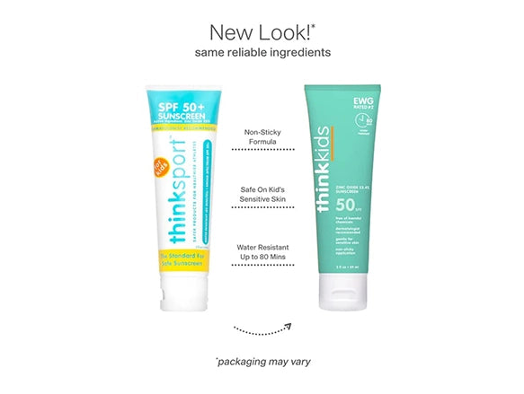 Thinkkids Zinc Oxide 20% Sunscreen SPF 50 89ml - UK in Sri Lanka