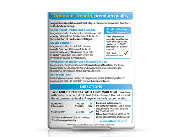 Ultra Magnesium 60 Tablets in Sri Lanka