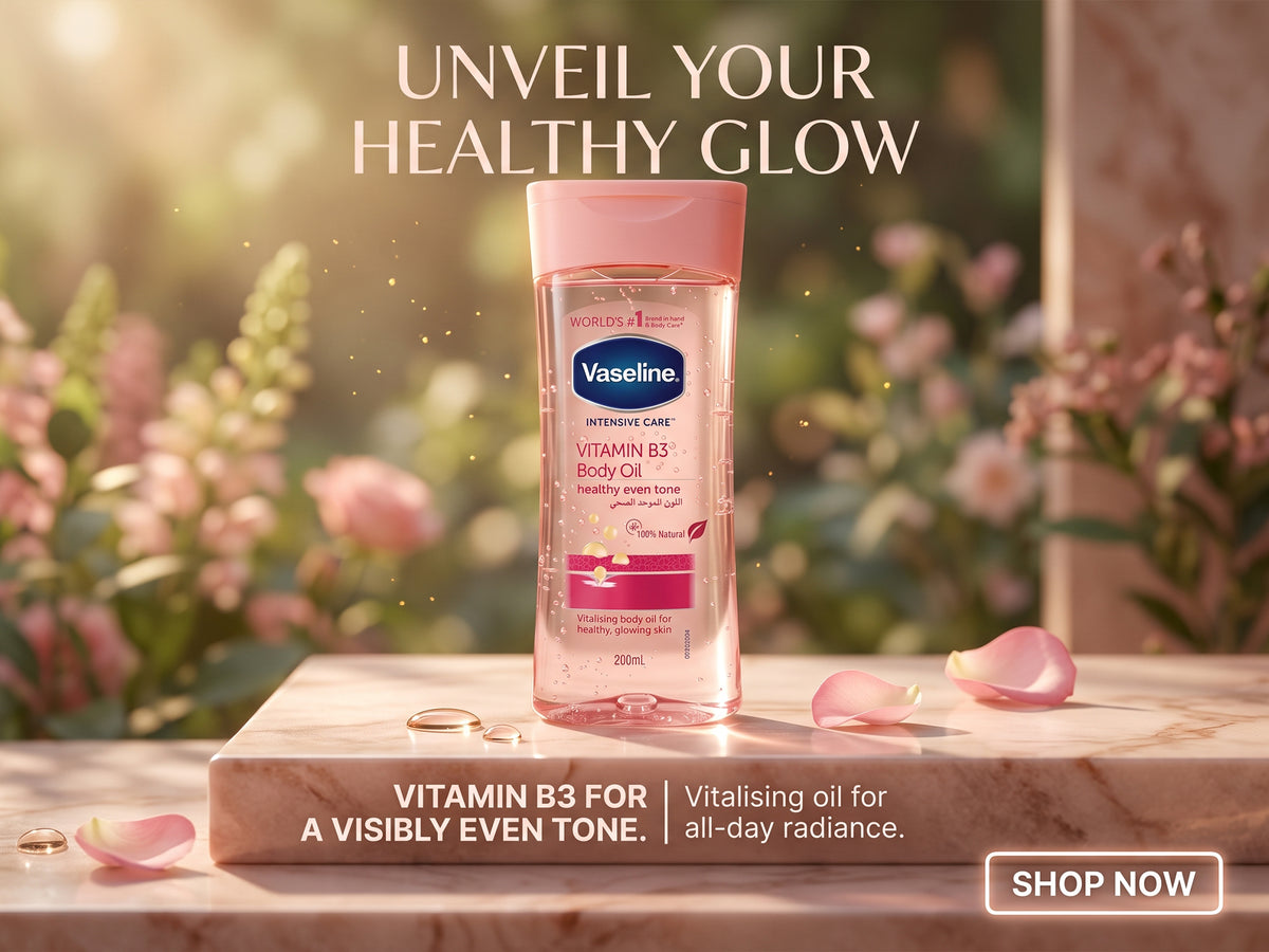 Vaseline Vitamin B3 Healthy Even Tone Body Oil 200ml in Sri Lanka
