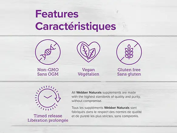 Webber Naturals Vitamin B12, Timed Release, 1200 mcg 150 Tablets in Sri Lanka