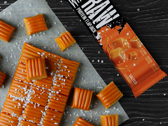 Warrior Raw Protein Flapjack Salted Caramel 20g in Sri Lanka