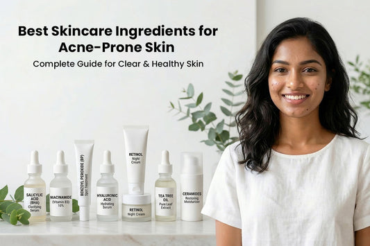 Best Skincare Ingredients for Acne-Prone Skin – Complete Guide for Clear Healthy Skin