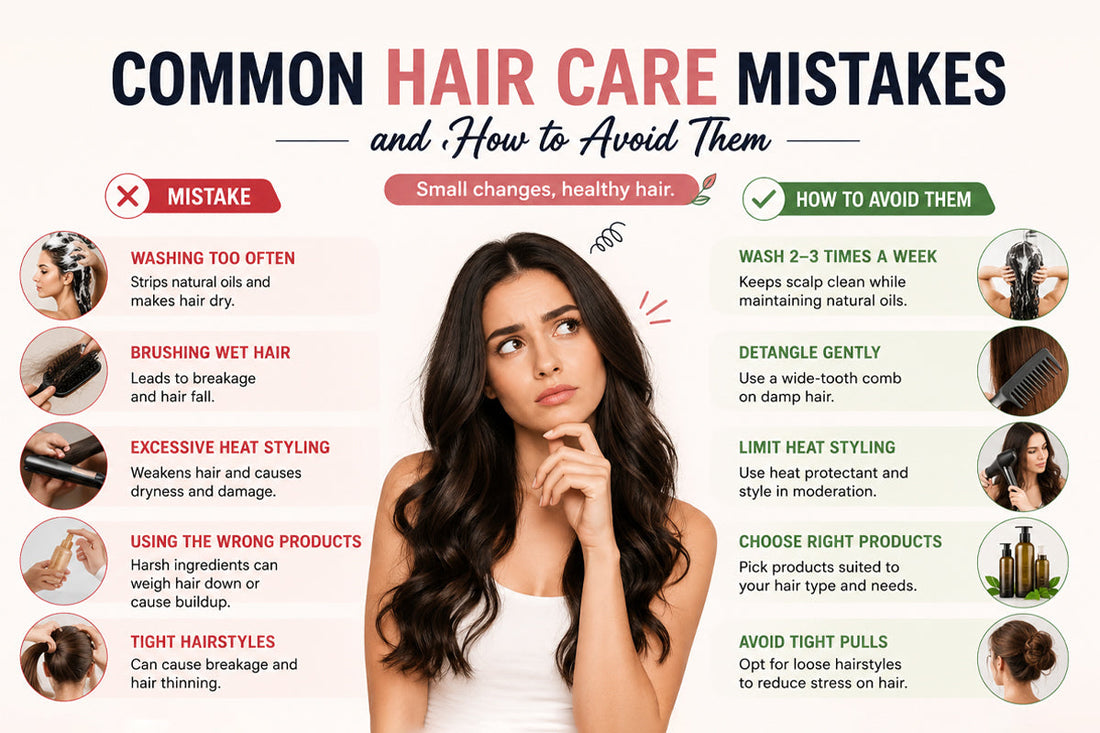 Common Hair Care Mistakes and How to Avoid Them