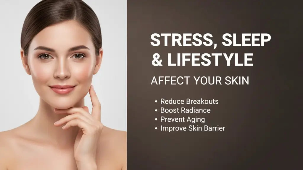 How Stress, Sleep & Lifestyle Affect Your Skin.