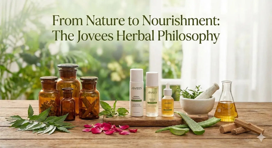 From Nature to Nourishment: The Philosophy, Purpose, and Power of Jovees Herbal Skincare