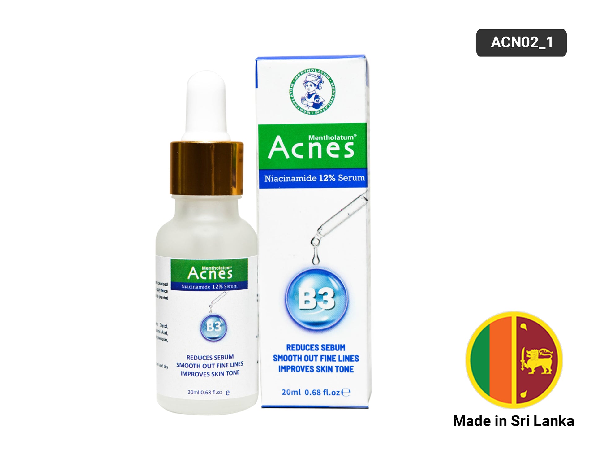 Acnes Niacinamide 12% Serum 20ml in Sri Lanka