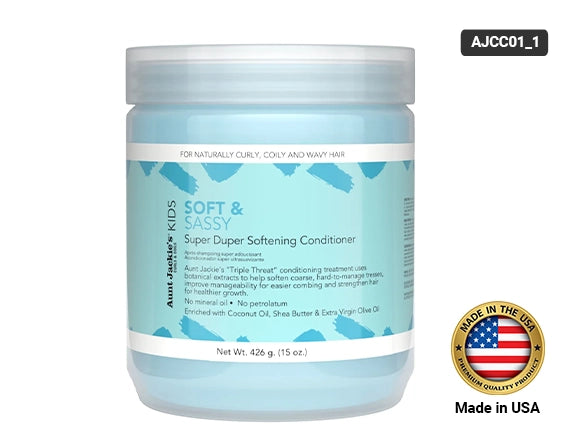 Aunt Jackies Kids Soft and Sassy Super Duper Softening Conditioner 426g