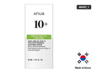 Anua Azelaic Acid 10+ Hyaluron Redness Soothing Serum 30ml - Korea - 8809640737190