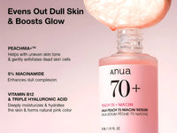 Anua Peach 70+ Niacin Serum 30ml - Korea in Sri Lanka