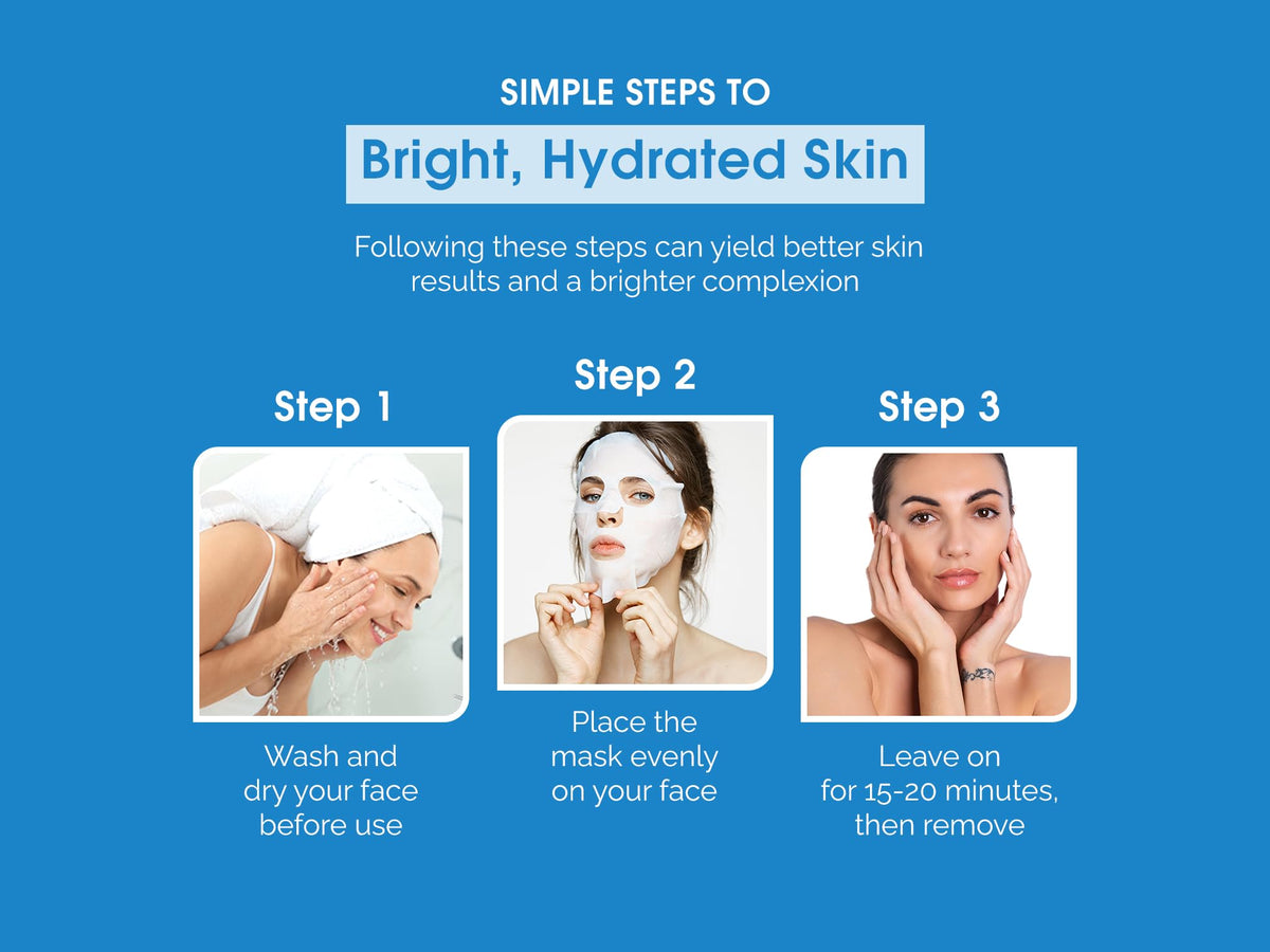 Radiant Aura Ceramide &amp; Hyaluronic Acid Sheet Mask in Sri Lanka