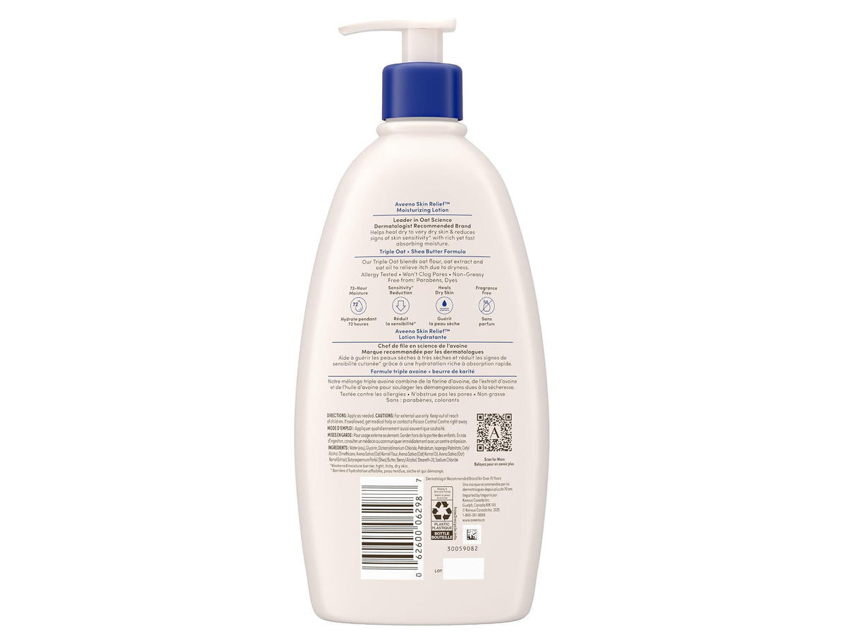 Aveeno Skin Relief Moisturizing Lotion with Shea Butter 532ml in Sri Lanka