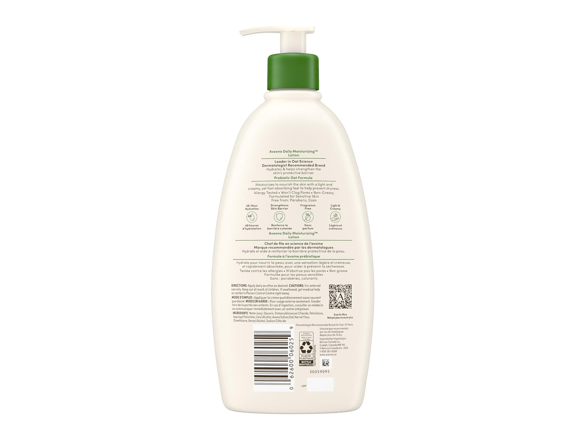 Aveeno Daily Moisturizing Lotion for Normal Dry Skin 532ml in Sri Lanka