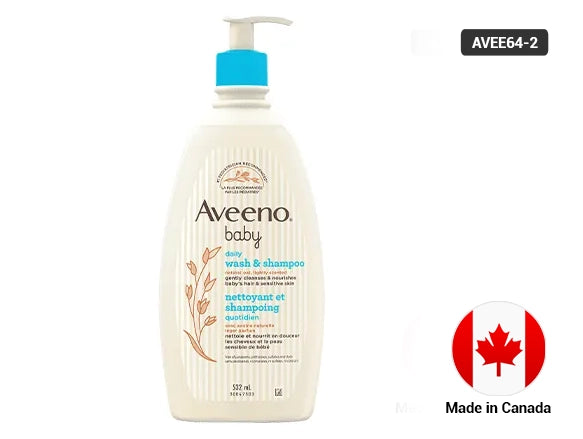 AVEENO Baby Daily Wash & Shampoo 532ml in Sri Lanka 
