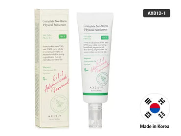 AXIS-Y Complete No-Stress Physical Sunscreen SPF 50+ PA ++++ 50ml