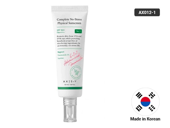 AXIS-Y Complete No-Stress Physical Sunscreen SPF 50+ PA ++++ 50ml in Sri Lanka