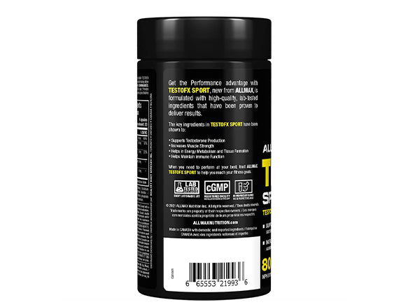 Allmax TestoFX Sport 80 Capsules - CANADA in Sri Lanka