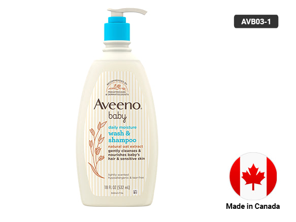 Aveeno Baby Daily Moisture Wash and Shampoo 976ml in Sri Lanka 