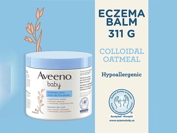 Aveeno Baby Eczema Care Nighttime Balm 311g - CANADA in Sri Lanka