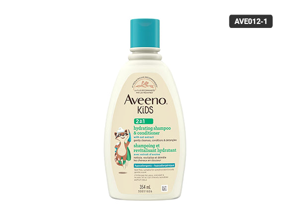 Aveeno Kids 2-in-1 Hydrating Shampoo & Conditioner 354ml in Sri Lanka 