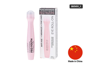 Biovene Niacinamide Pro Youth Revitalizing Eye Roller with Anti-Aging Peptides and Niacinamide 15ml - CHINA - 8436575096551 in Sri Lanka