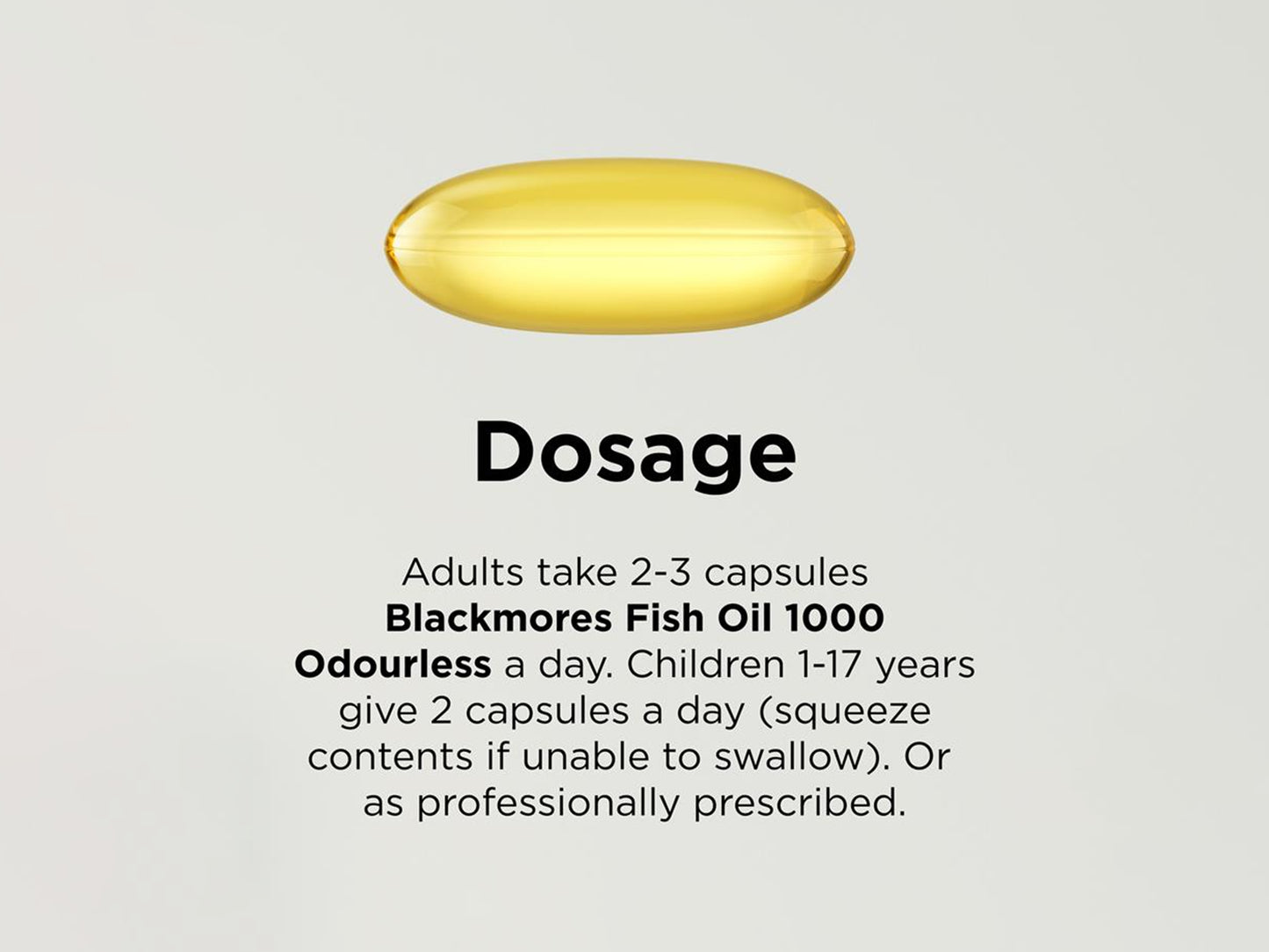 Blackmores Fish Oil 1000 Odourless 400 Capsules in Sri Lanka