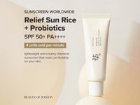 Beauty of Joseon Relief Sun Rice Probiotics SPF50+ PA++++ 50ml in Sri Lanka