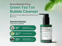 Some By Mi Bye Bye Blackhead 30 Days Miracle Green Tea Tox Bubble Cleanser 120g in Sri Lanka