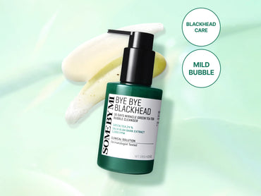 Some By Mi Bye Bye Blackhead 30 Days Miracle Green Tea Tox Bubble Cleanser 120g in Sri Lanka