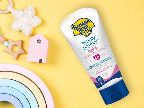 Banana Boat Simply Protect Baby Sunscreen Lotion SPF 50+ 150ml in Sri Lanka 
